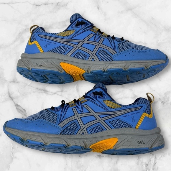 Kids ASICS Gel Venture 8 size 4 - Picture 4 of 7